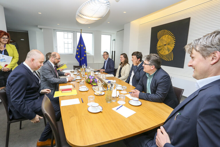 Martin SCHULZ - EP President meets with the German League for Nature, Animal and Environment Protection (DNR)