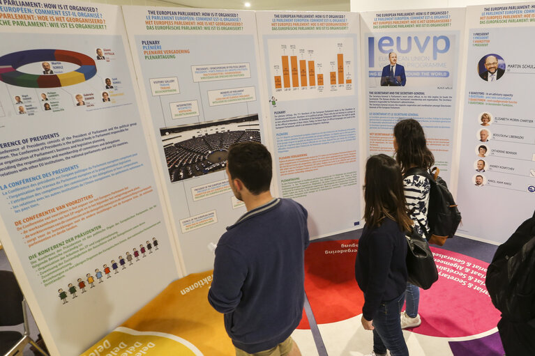 Fotogrāfija 25: Europe Day 2016 in Brussels. The European Parliament opens its doors to the public