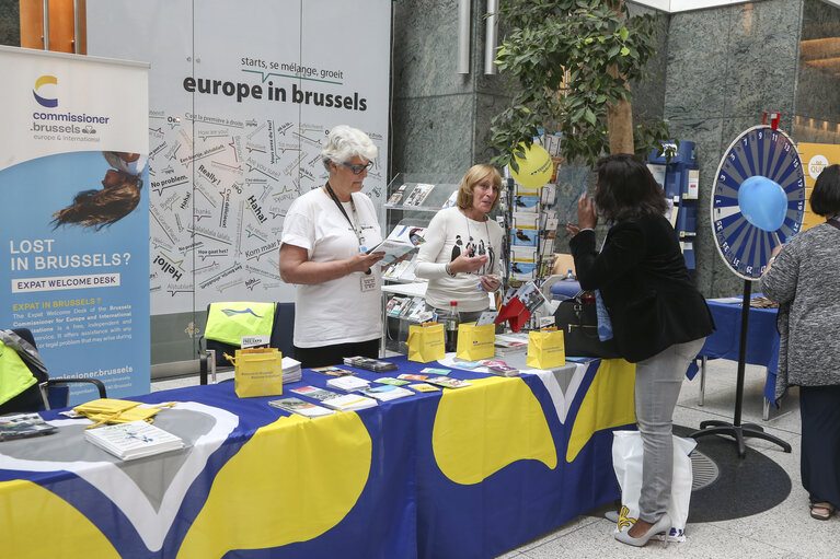 Fotogrāfija 27: Europe Day 2016 in Brussels. The European Parliament opens its doors to the public