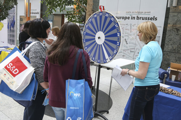 Fotografija 28: Europe Day 2016 in Brussels. The European Parliament opens its doors to the public