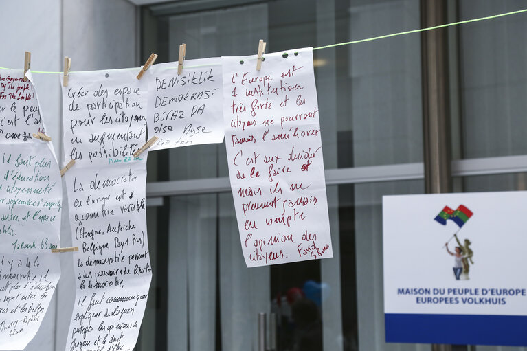 Fotogrāfija 34: Europe Day 2016 in Brussels. The European  Parliament opens its doors to the public