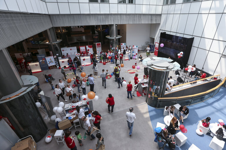 Fotogrāfija 18: Europe Day 2016 in Brussels. The European  Parliament opens its doors to the public