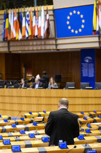 Fotografija 4: Plenary session week 21 2016 in Brussels.     Votes