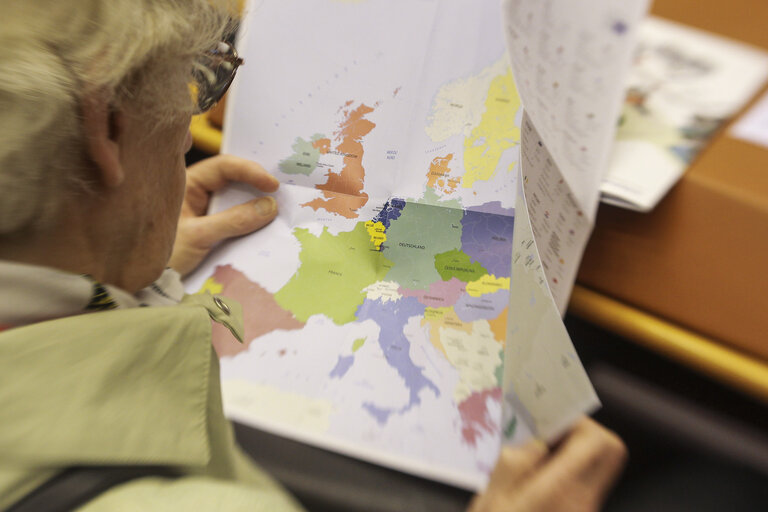 Fotografia 12: Europe Day 2016 in Brussels. The European  Parliament opens its doors to the public