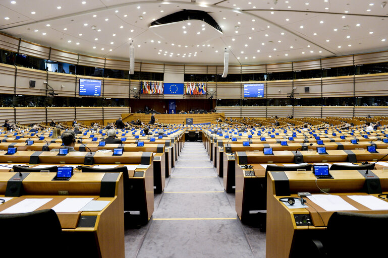 Fotografija 44: Plenary session week 21 2016 in Brussels.     Measures to address the crisis in the dairy sector