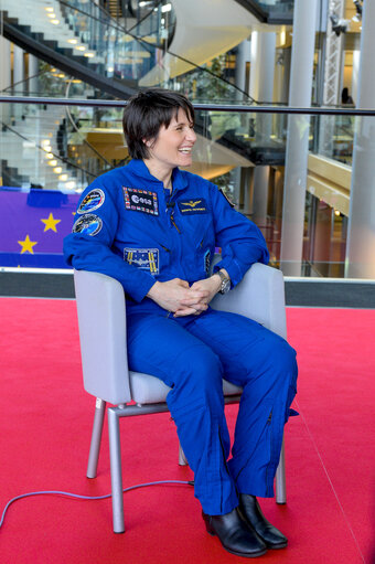 Zdjęcie 14: Interview of Samantha CHRISTOFORETTI - Astronaut, European Space Agency (ESA)