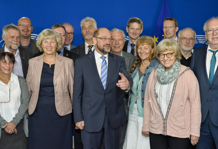 Foto 2: EP President meets with participants of the DialogForumNorden focusing on minorities