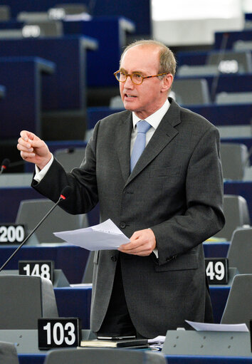 Photo 29: Plenary session week 40 2016 in Strasbourg - Preparation of the European Council meeting of 20 and 21 October 2016. Council and Commission statements