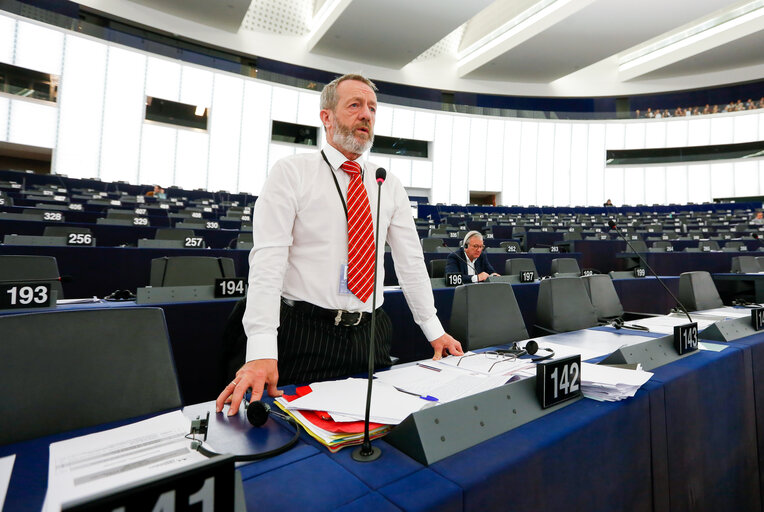 Foto 16: Plenary session week 40 2016 in Strasbourg - Explanations of votes