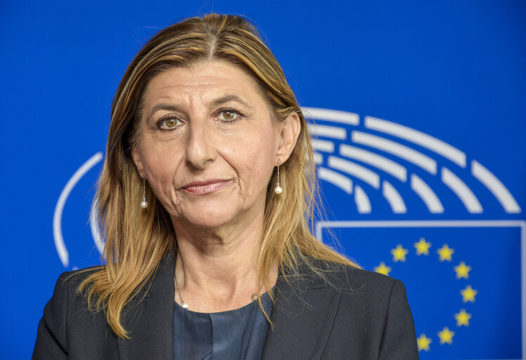 Martin SCHULZ - EP President meets with Giusy NICOLINI, Mayor of Lampedusa