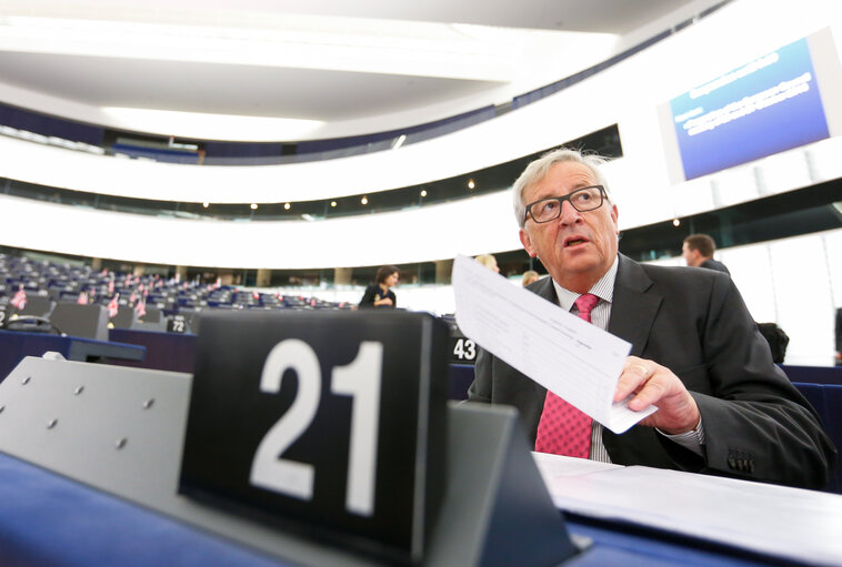 Photo 45: Plenary session week 40 2016 in Strasbourg - Preparation of the European Council meeting of 20 and 21 October 2016. Council and Commission statements