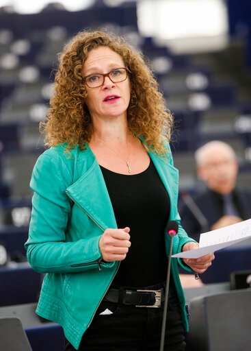 Fotogrāfija 25: Plenary session week 40 2016 in Strasbourg - Preparation of the European Council meeting of 20 and 21 October 2016. Council and Commission statements