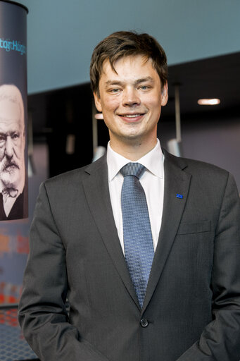 Fotografi 2: Visit of the Charlemagne Youth Prize winners at the European Parliament