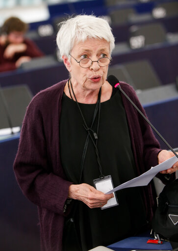 Fotogrāfija 7: Plenary session week 40 2016 in Strasbourg - Preparation of the European Council meeting of 20 and 21 October 2016. Council and Commission statements