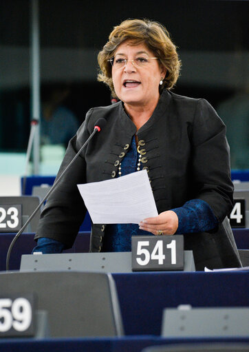 Photo 20: Plenary session week 40 2016 in Strasbourg - Preparation of the European Council meeting of 20 and 21 October 2016. Council and Commission statements