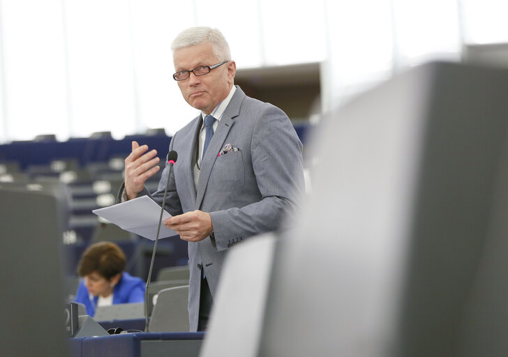 Photo 26 : Plenary session in Strasbourg - Week 27 2016 - Conclusions of the European Council meeting of 28 and 29 June 2016