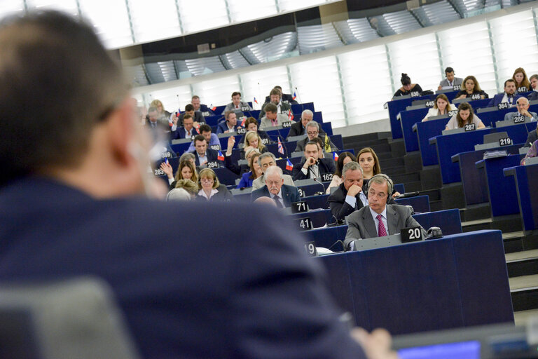 Fotografi 28: Plenary session in Strasbourg - Week 27 2016 - VOTES followed by explanations of votes