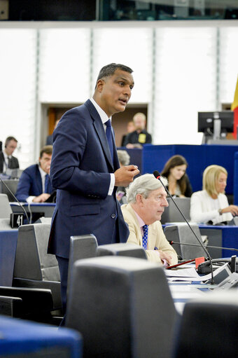 Fotografi 15: Plenary session in Strasbourg - Week 27 2016 - Conclusions of the European Council meeting of 28 and 29 June 2016