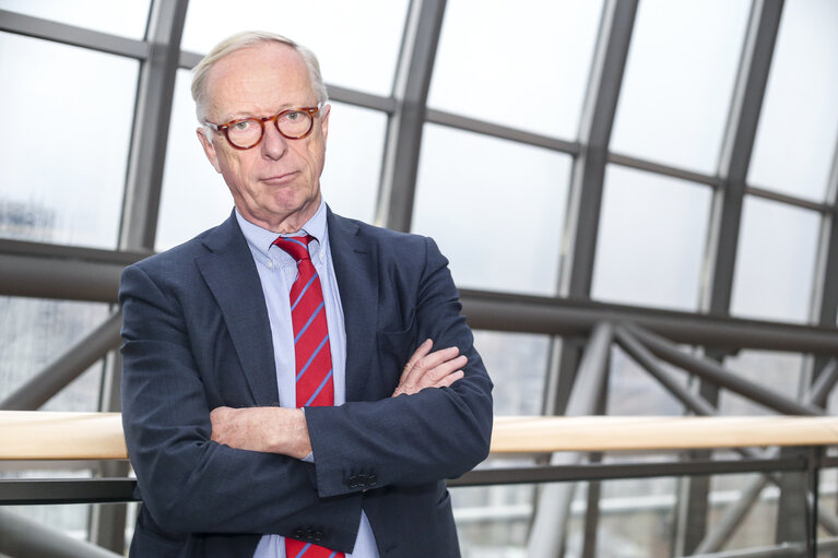 Fotagrafa 11: Gunnar HOKMARK in the European Parliament in Brussels