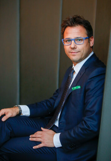 Photo 9: Angelo CIOCCA in the European Parliament in Strasbourg