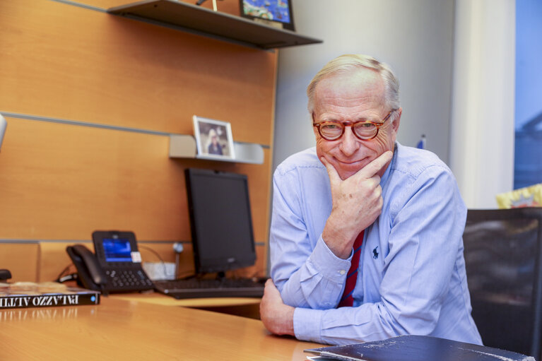 Fotagrafa 3: Gunnar HOKMARK in the European Parliament in Brussels