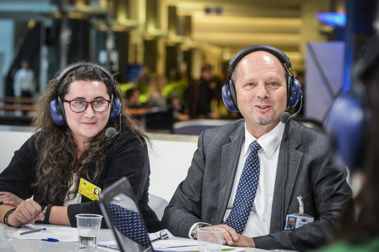 Fotogrāfija 7: Euranet Plus debate