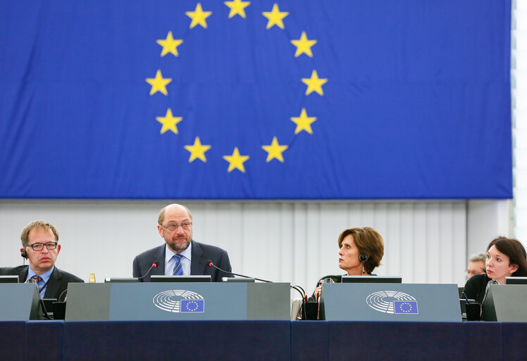 Foto 8: Plenary session week 43 2016 in Strasbourg - Plenary opening