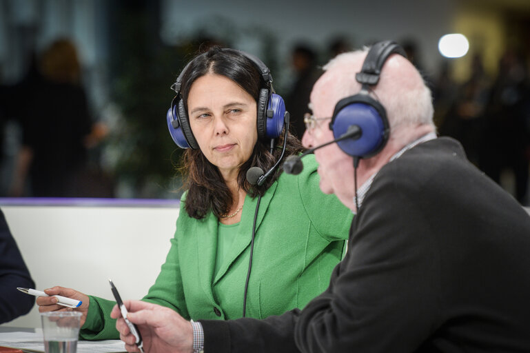 Fotogrāfija 12: Euranet Plus debate