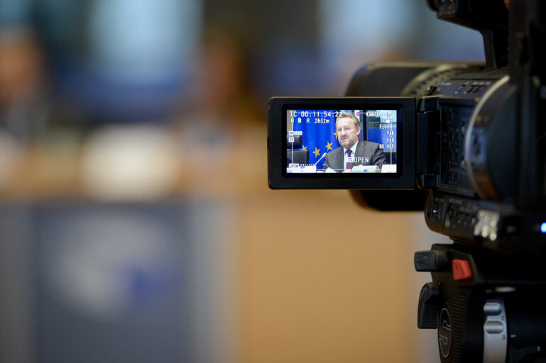 Fotografia 13: AFET committee meeting with Chairman of the Presidency of Bosnia and Herzegovina