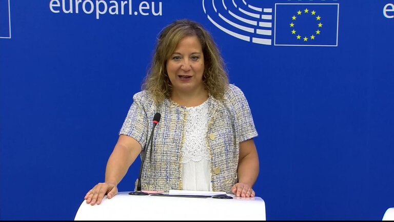 Press conference by Iratxe GARCÍA PÉREZ, (S&D, ES), Group Leader