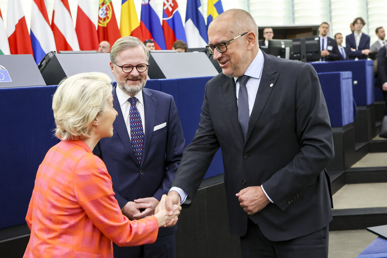 Foto 47: EP Plenary session - Presentation of the programme of activities of the Czech Presidency