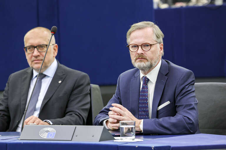 Foto 40: EP Plenary session - Presentation of the programme of activities of the Czech Presidency