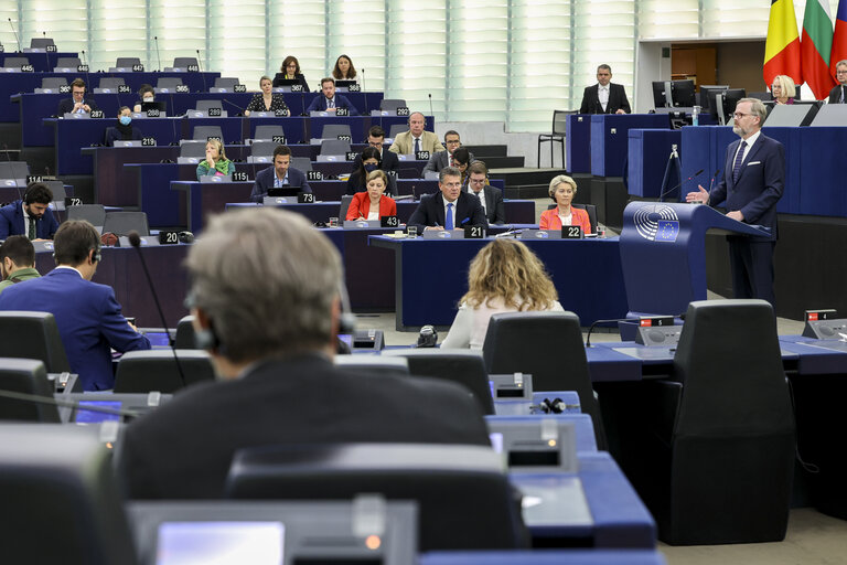 EP Plenary session - Presentation of the programme of activities of the Czech Presidency