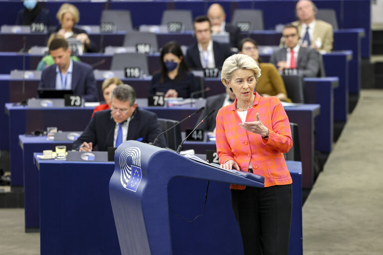 Foto 11: EP Plenary session - Presentation of the programme of activities of the Czech Presidency