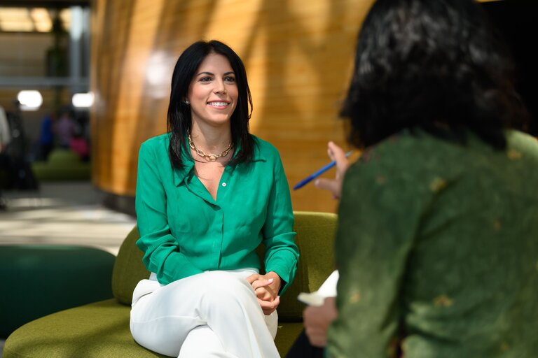 Снимка 15: Adriana MALDONADO LOPEZ in the EP in Strasbourg