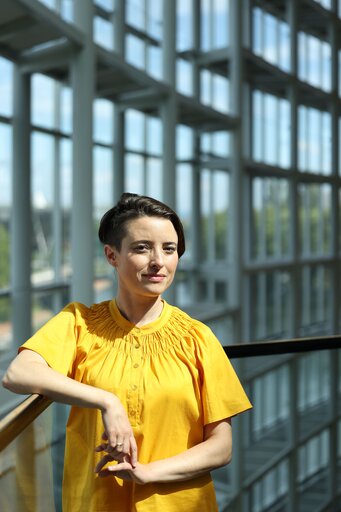 Fotografia 5: Karen Melchior in the EP in Strasbourg