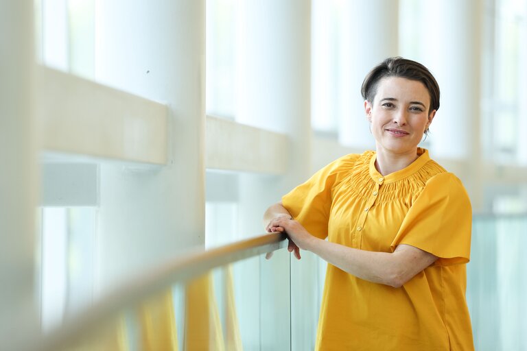 Valokuva 8: Karen Melchior in the EP in Strasbourg