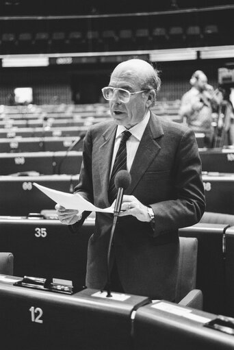 Plenary session in Strasbourg