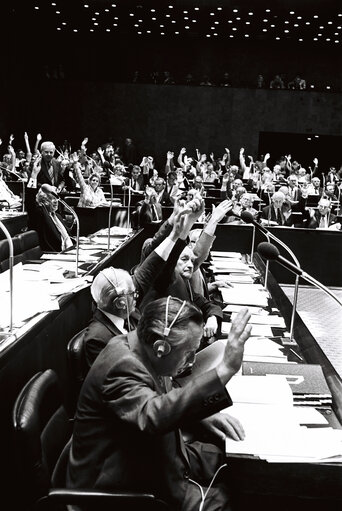 Photo 6 : Plenary session Luxembourg july 1976