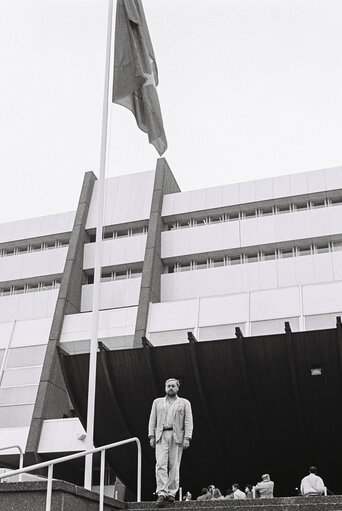 Portrait of MEP John IVERSEN at the European Parliament