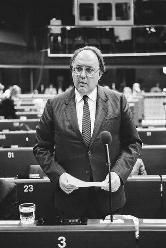 Billede 14: Plenary session in Strasbourg - Statement by the Greek Secretary of State for European Affairs