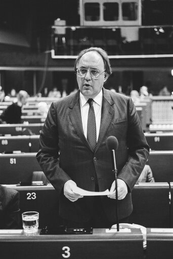 Foto 13: Plenary session in Strasbourg - Statement by the Greek Secretary of State for European Affairs