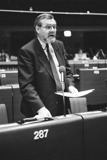 Plenary session in Strasbourg