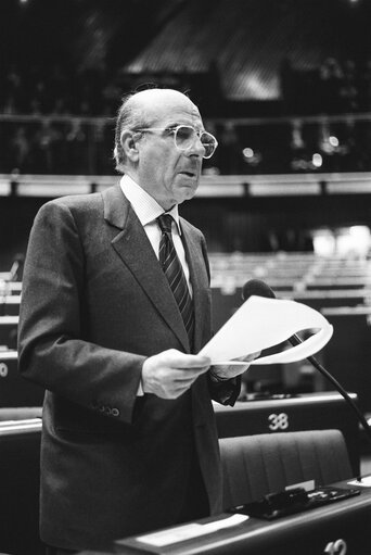 Plenary session in Strasbourg