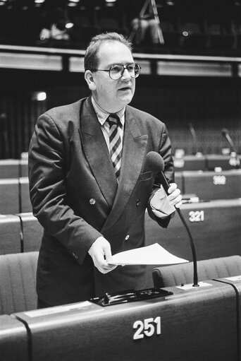 Plenary session in Strasbourg