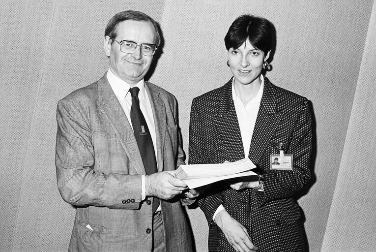 Fotografia 3: MEP John Leslie MARSHALL  at the EP in Strasbourg