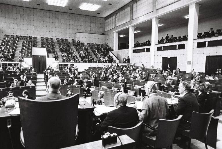 Foto 13: Plenary session Strasbourg october 1976