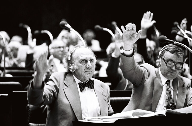 Fotografija 36: Plenary session Luxembourg july 1976