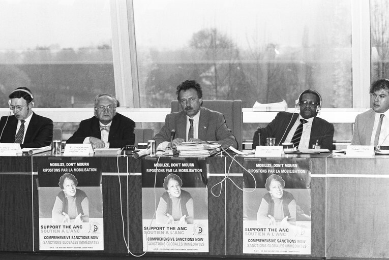 Fotogrāfija 5: Conference on South Africa - Support ANC