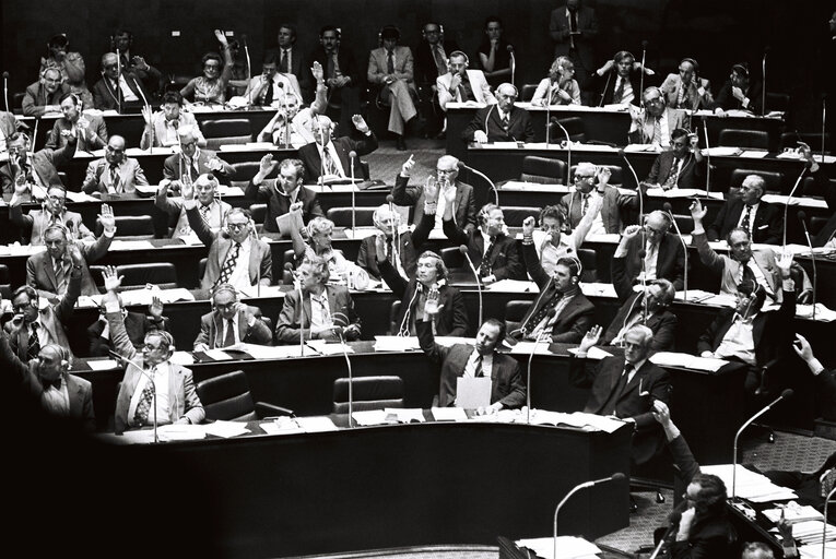 Photo 25 : Plenary session Luxembourg july 1976